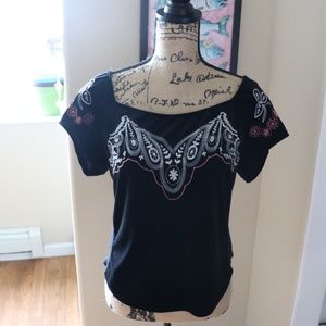 Velvet Gypsy Crop Top